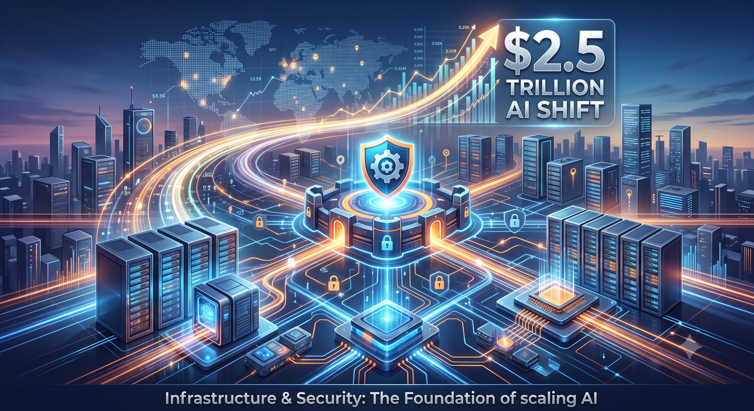 The $2.5 Trillion AI Shift: Why Infrastructure and Security Are Taking Center Stage in 2026